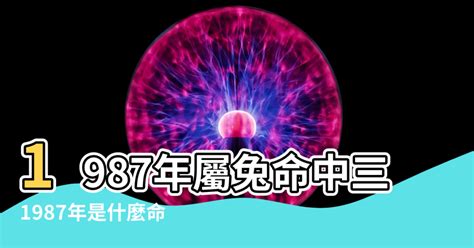 1987火兔|1987年屬兔是什麼命？最全兔命命相批註！